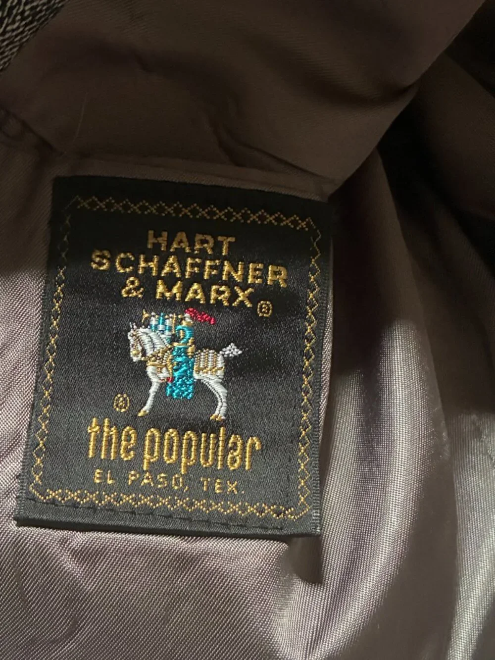 Hart Schaffner Marx vtg hart